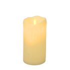 Jogo 2 Velas Eletrônica Led Efeito Moving Realista 14cm X 7,5