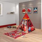 Jogo 3 Cabana Infantil Tenda Dubai Vermelho