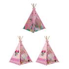 Jogo 3 Cabana Infantil Tenda Swansea Claro Menina Menino