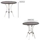 Jogo 3 Cadeiras Colombia 1 Mesa Alta Toquio De Área Externa,