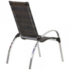 Jogo 3 Cadeiras Garden Alumínio Para Área Jardim Piscina Trama