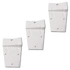 Jogo 3 Pás Ventilador De Teto Volare Class Branco E Suportes