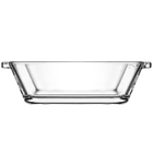 Jogo 3 Petisqueiras Retangular Vidro Casual 110ml Class Home