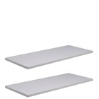 Jogo 3 Prateleiras 50x20 Cms Mdf Branca