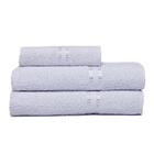 Jogo 3 Toalhas Algodão Toque Suave Alta Absorção Macia
