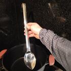 Jogo 3 Utensílios Restaurante Escumadeira Colher De Arroz Con