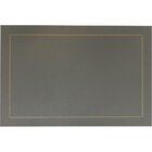 Jogo 4 Americano Classic Pu 45x30cm Chumbo