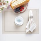 Jogo 4 Americano Classic Pu 45x30cm Palha