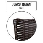 Jogo 4 Banquetas Baixas Para Cozinha Hawai Café Branco