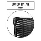 Jogo 4 Banquetas Baixas Para Cozinha Hawai Preto Amarelo