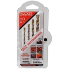 Jogo 4 Brocas Metal Duro Multimaterias Md 4 0a8 0mm 244 0012