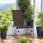 Jogo 4 Cadeiras E Mesa Vênus - Área, Piscina, Jardim