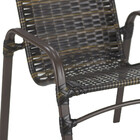 Jogo 4 Cadeiras Emily E Mesa Tampo Ripado Em Alumínio Para Àr