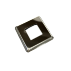 Jogo 4 Canoplas Quadrada Estampada 50x50mm Inox 304 Polido