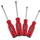 Jogo 4 Chaves De Fenda E Phillips Ponta Magnética Western