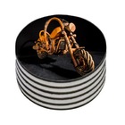 Jogo 4 Porta Copos Bolacha De Chopp Redondo Personalizado Car