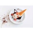 Jogo 4 Pratos De Sobremesa Em Porcelana 19cm Classe Única Igu