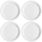 Jogo 4 Pratos De Sobremesa Em Porcelana 19cm Classe Única Igu