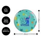 Jogo 4 Pratos Raso Refeição Infantil Melamina 20cm Stitch Dis