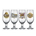 Jogo 4 Taças De Cerveja Floripa 300 Ml Com 4 Unidade