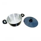 Jogo 5 Panelas Alumínio Batido Fundido Cor Azul Extang