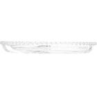 Jogo 5 Petisqueiras De Cristal 23cm Wolff Pearl 3 Divisórias