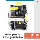 Jogo 61 Peças Soquete Ponteiras Bits Com Chaves Extensor - St