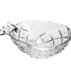 Jogo 6 Bowls Para Sobremesa De Cristal Transparente Pineapple