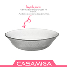 Jogo 6 Bowls Vidro Transparente Acquamarine 15cm