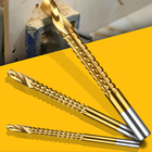 Jogo 6 Brocas De Corte Lateral Lorben Hss Revestido De Titâni