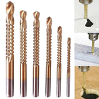 Jogo 6 Brocas De Corte Lateral Lorben Hss Revestido De Titâni