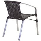 Jogo 6 Cadeiras E Mesa Com Tampo Floripa Alumínio Para Piscin