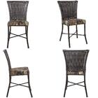 Jogo 6 Cadeiras Turquia Sem Tampo Pedra Ferro A36 E 1 Mesa Re