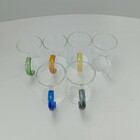 Jogo 6 Caneca Xícara Home&co C/alça Colorida Borossilicato 45