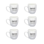 Jogo 6 Canecas Manhattan Br 300ml