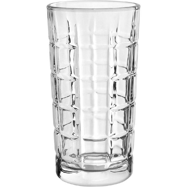 Jogo 6 Copos Água Suco Drink Alto Home&co Vidro 330ml 14x7x7c