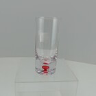 Jogo 6 Copos Alto Água Suco Drink Home&co Esfera Vermelha Eco