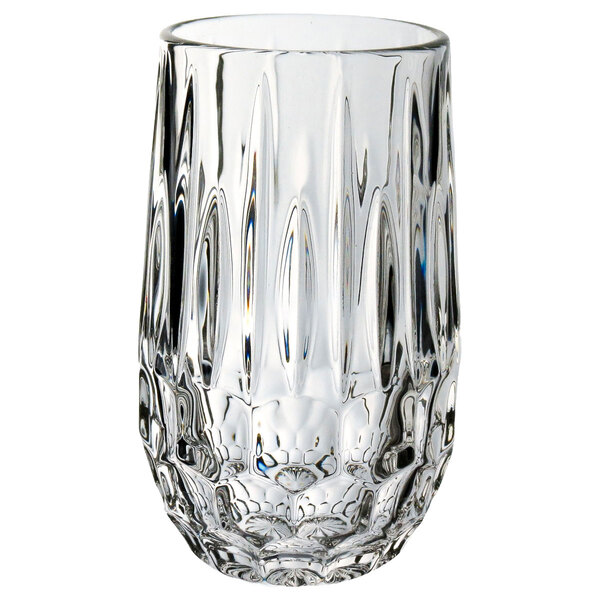 Jogo 6 Copos Alto Home&co Lapidado Eco Crystal 430ml 13x7x7cm