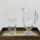 Jogo 6 Copos Altos Em Cristal Para Água  Suco  Drinks 350ml