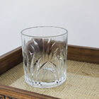 Jogo 6 Copos Baixos Em Cristal Para Água  Suco  Drinks 310ml