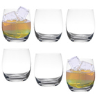 Jogo 6 Copos Whisky Cristal Pollo Mergus 410ml Bohemia