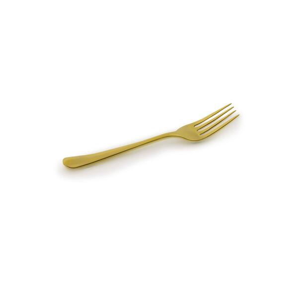 Jogo 6 Garfos De Sobremesa Dourados Valentina - Ats02gs