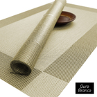 Jogo 6 Lugar Americano Shine Champagne - Mimo Style