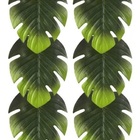 Jogo 6 Peças Lugar Americano Costela De Adão Verde 46 Cm - Mi