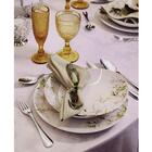 Jogo 6 Pratos Rasos Porcelana Decorada 28cm Tramontina Magnól