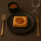 Jogo 6 Pratos Sobremesa 19cm Cerâmica Orgânico Preto Fosco Po