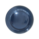 Jogo 6 Pratos Sobremesa Cerâmica Azul 18cm Class Home