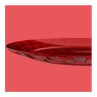 Jogo 6 Pratos Vermelhos Grandes 26cm Crippa Servir Mesa Posta