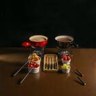 Jogo 6 Ramekins De Porcelana 240ml Canelado Lyor Branco Sobr