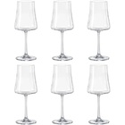 Jogo 6 Taças Cristal Ecol Vinho Tinto 460ml Linha Xtra Fundo